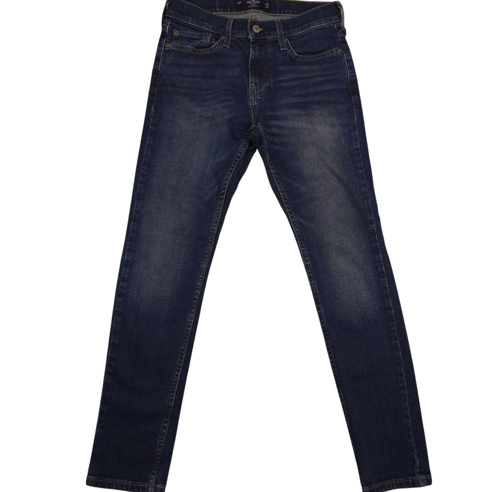 Hollister Epic Flex Skinny Jeans Mens 28x30 Dark Wash Denim Stretch